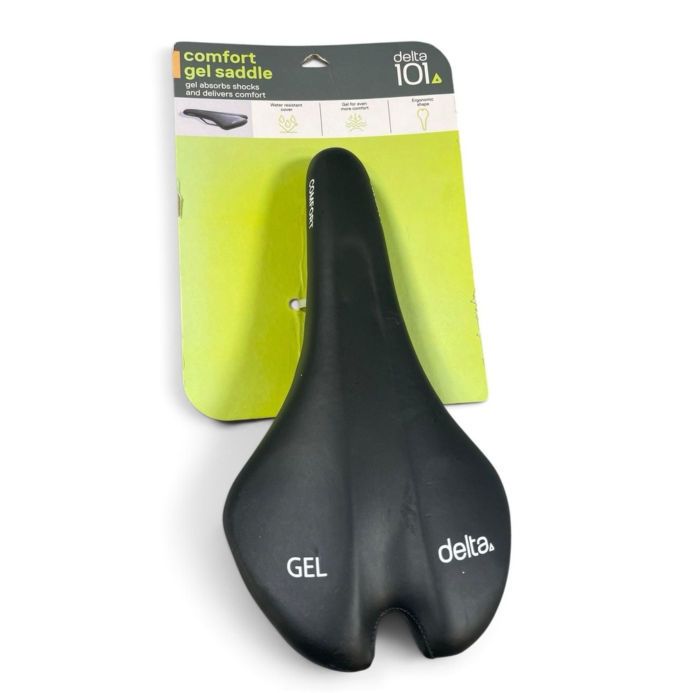 New Delta 101 Comfort Gel Saddle Bike Seat